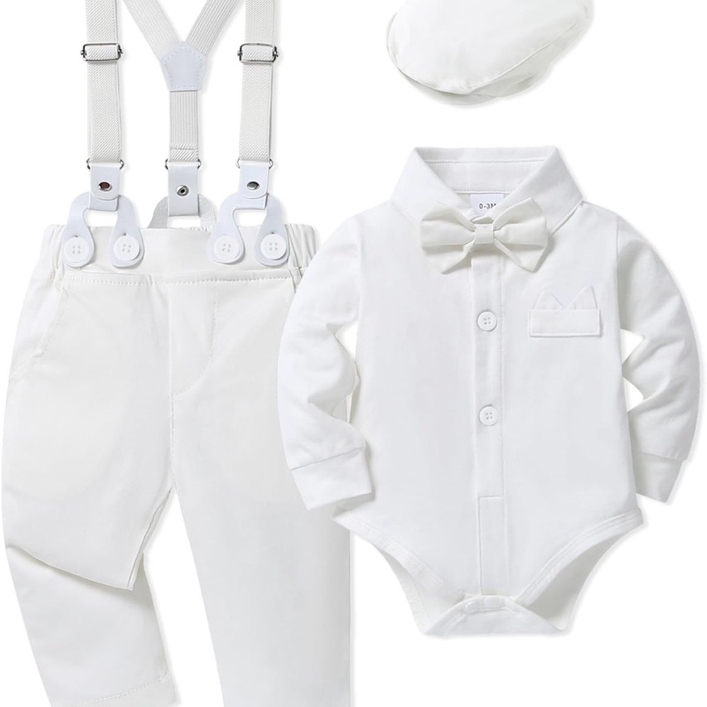 Classic White Kids Formal Set